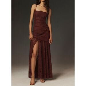 The BHLDN Zoe Stretch Lace Midi Dress Size Small